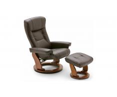 JUSTyou Lewis Fauteuil Marron