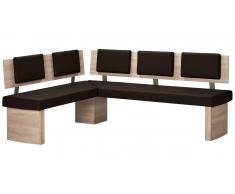 JUSTyou Dawn I Banc salle a manger 140x180 cm Marron