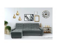 JUSTyou Adrien Canapé d'angle sans Anthracite