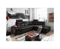 JUSTyou California Canapé d'angle Gris