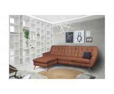 JUSTyou Genise Canapé Cuir synthétique Cognac