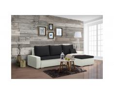 JUSTyou Edolie Canapé Cuir synthétique Blanc