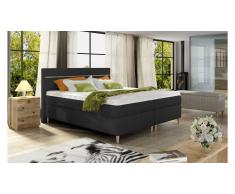 JUSTyou Scandia Lit boxspring Anthracite 140x200