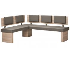 JUSTyou Dawn I Banc salle a manger 155x195 cm Gris