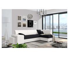 JUSTyou Idella Canapé Cuir synthétique Blanc