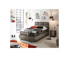 JUSTyou Cheyenne Lit boxspring Cappuccino 120x200 cm