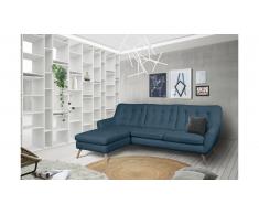 JUSTyou Genise Canapé d'angle Bleu