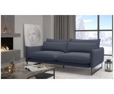 JUSTyou Ezio Canapé simple Vintage Jeans Bleu