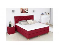 ELESS Amore Lit boxspring Bordeaux 180x200