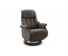 JUSTyou Carnegie L Fauteuil Marron Noir