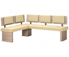 JUSTyou Dawn I Banc salle a manger 155x195 cm Beige