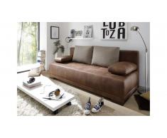 JUSTyou Pensylvania Canapé Marron Beige