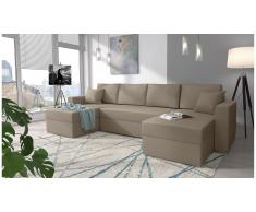 JUSTyou Rubicon Canape panoramique Cuir synthetique