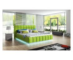 JUSTyou PRATO Lit rembourré 190x226x105 cm Vert