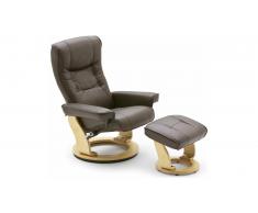 JUSTyou Lewis Fauteuil Marron Beige