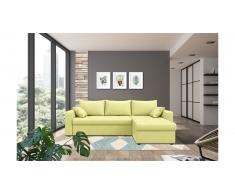 JUSTyou Anelis Canapé Velours Jaune