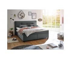 JUSTyou Annapolis Lit boxspring 160x200 cm Anthracite