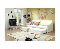 JUSTyou Tore Lit fonctionnel Blanc