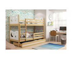 JUSTyou Ola Lit superposé Pin Blanc