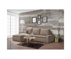 JUSTyou Edolie Canapé Velours Marron