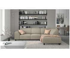 JUSTyou Einar Canapé d'angle Gris Velours