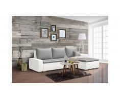 JUSTyou Edolie Canapé Cuir synthétique Gris