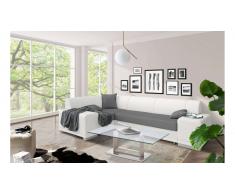 JUSTyou Alvy Canapé Cuir synthétique Gris