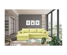 JUSTyou Anelis Canapé Velours Jaune