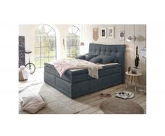 JUSTyou Georgia Lit boxspring Anthracite