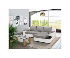 JUSTyou Radella Canapé Cuir synthétique Gris