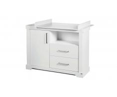 JUSTyou Simon Table a langer Blanc