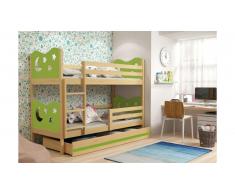 JUSTyou Ola Lit superposé Pin Vert