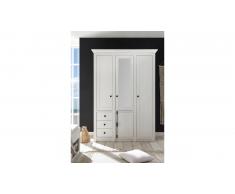 JUSTyou Liliann Portes tournantes Armoire Blanc