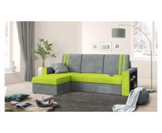 JUSTyou Wilona Canapé Microfibres Gris Vert