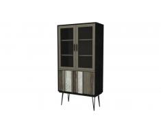 JUSTyou Adesso Vitrine Gris Noir Acacia