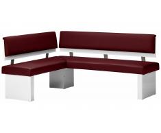 JUSTyou Dawn III Banc salle a manger 155x195 cm Rouge