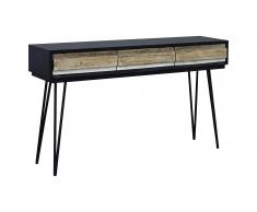 JUSTyou Adesso Console Gris Noir Acacia