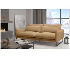 JUSTyou Ezio Canapé simple Cuir synthétique Beige