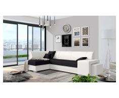 JUSTyou Idella Canapé Cuir synthétique Blanc