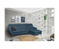 JUSTyou Genise Canapé d'angle Bleu
