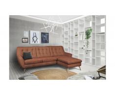 JUSTyou Genise Canapé Cuir synthétique Cognac