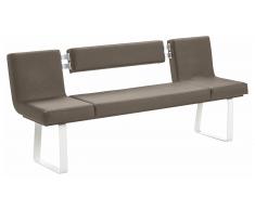 JUSTyou Viklund I Banc salle a manger 60x190 cm Gris