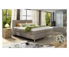 JUSTyou Scandia Lit boxspring Cappuccino 180x200