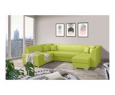 JUSTyou Alorie Canapé Cuir synthétique Citron vert