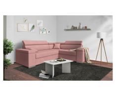 JUSTyou Tarin Canapé Velours Rose