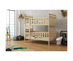 JUSTyou Tom Slim Lit superposé Pin 80x185 cm