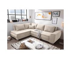 JUSTyou Downey Canapé d'angle Beige