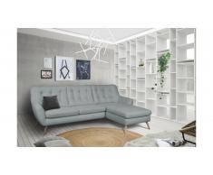 JUSTyou Genise Canapé d'angle Argent