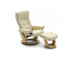 JUSTyou Lewis Fauteuil Crème Beige