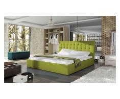 JUSTyou TERASSO Lit rembourré 155x227x102 Vert